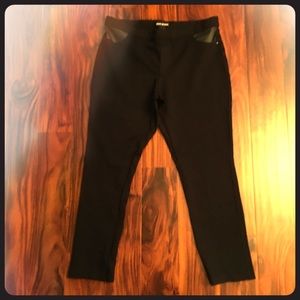 DKNY Jet Black Jeggings